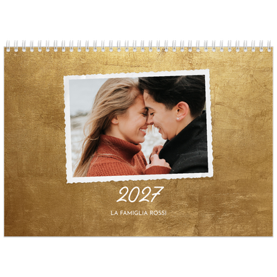 Calendario A4 Doppio — Collezione di immagini [copertina]