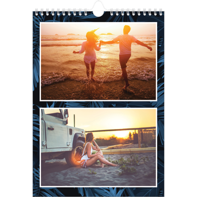 Calendario personalizzato A4 — Vegetazione vivace [copertina]