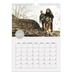 Calendario personalizzato A4 — Adesivo fotografico [Marzo]