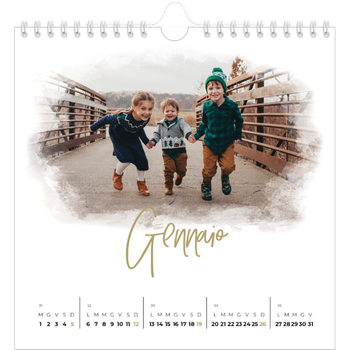Calendario Fotografico Quadrato — Effetti fotografici
