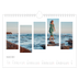 Calendario fotografico A4 — Mosaici di viaggio [Maggio]