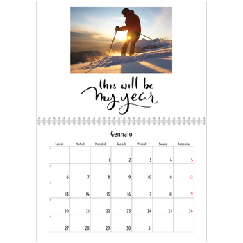 Calendario A4 Doppio — Citazioni