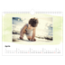 Calendario fotografico A4 — Sfondi ad acquerello [Aprile]