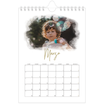 Calendario fotografico A5 — Effetti fotografici [Marzo]
