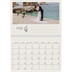 Calendario A4 Doppio — Iniziali in fiore [Febbraio]