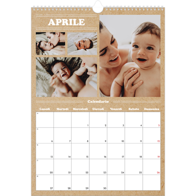 Calendario A3 verticale — L'editoriale di quest'anno [Aprile]