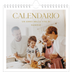 Calendari quadrati — Testo in grande d'oro [copertina]