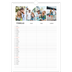 Calendario famiglia A3 verticale — Calendario semplice - Famiglia di 3 [Febbraio]