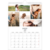 Calendario personalizzato A4 — Disposizioni fotografiche [copertina]