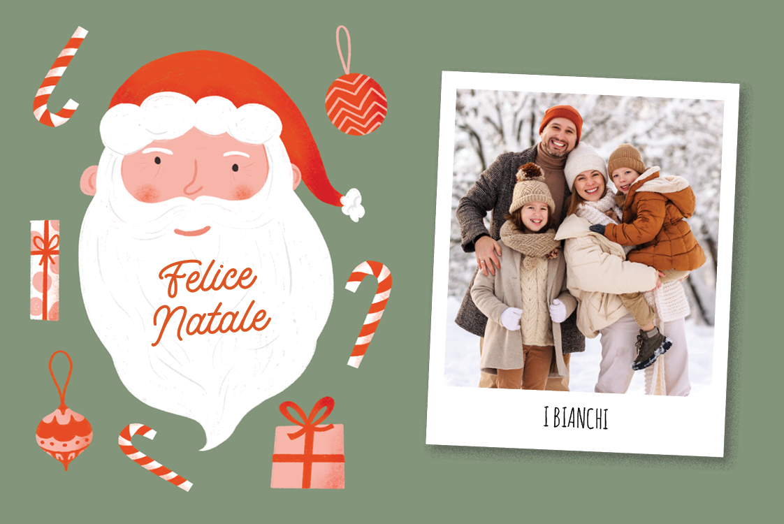 Biglietti — Babbo Natale divertente