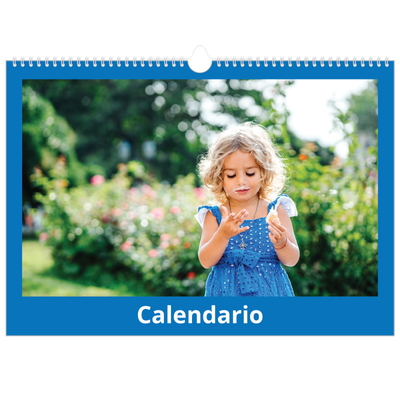 Calendario A3 orizzontale  — Colora il mio mondo [copertina]