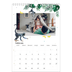 Calendario personalizzato A4 — Animali ad acquerello [Febbraio]