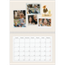 Calendario A4 Doppio — Scrapbooking vintage [Marzo]