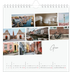 Calendari quadrati — Soggiorno in città [Gennaio]