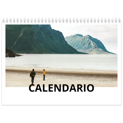 Calendario A4 Doppio — White space [copertina]