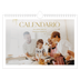Calendario fotografico A4 — Testo in grande d'oro [copertina]