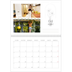 Calendario A4 Doppio — Batanico semplice [Aprile]
