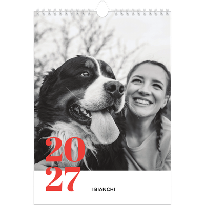 Calendario personalizzato A4 — Un anno audace [copertina]