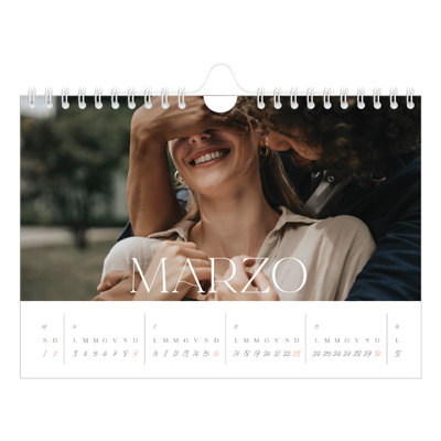 Calendario fotografico A5 — Più grande della vita [Marzo]