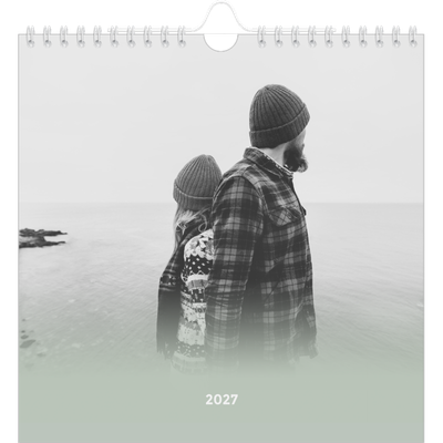 Calendari quadrati — Verde nebbioso [copertina]