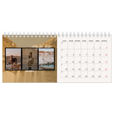 Calendari da tavolo — Avventura [copertina]