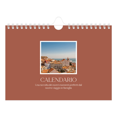 Calendario fotografico A5 — Colori classici [copertina]