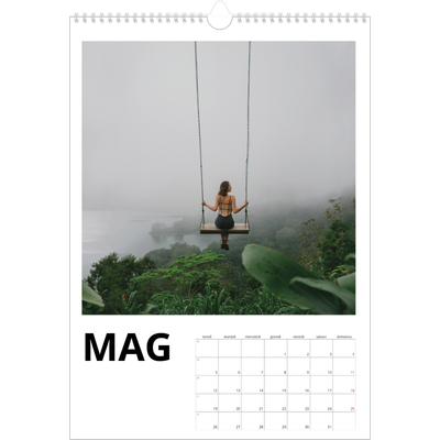 Calendario A3 verticale — White space [copertina]