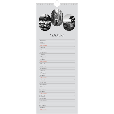 Calendario da cucina  — La strada aperta [copertina]