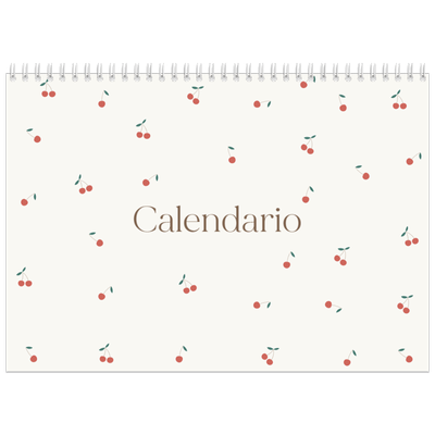 Calendario A4 Doppio — Ciliegie [copertina]