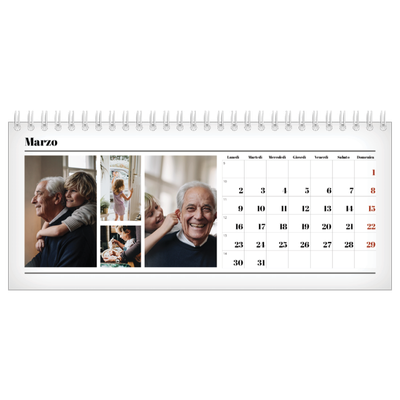 Calendari da tavolo — Fresco di stampa [Marzo]