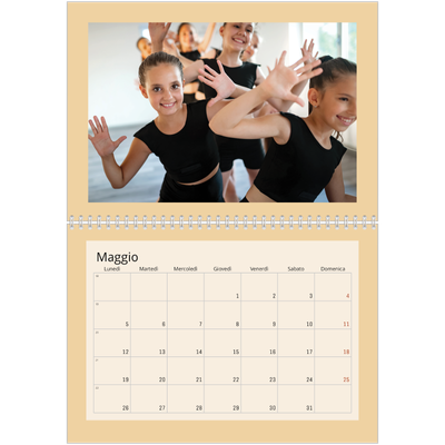 Calendario A4 Doppio — Neo Scandi [copertina]