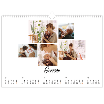 Calendario Fotografico A3 Orizzontale — Questo sono io