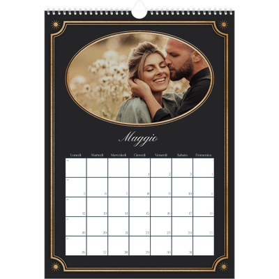 Calendario A3 verticale — Classico vintage [copertina]