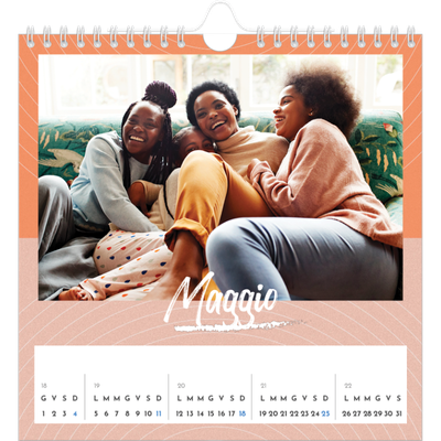 Calendari quadrati — Colore e motivo [copertina]