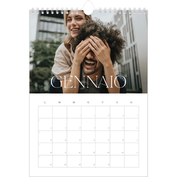 Calendario personalizzato A4 — Più grande della vita