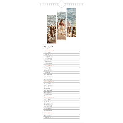 Calendario da cucina  — Mosaici di viaggio [Marzo]