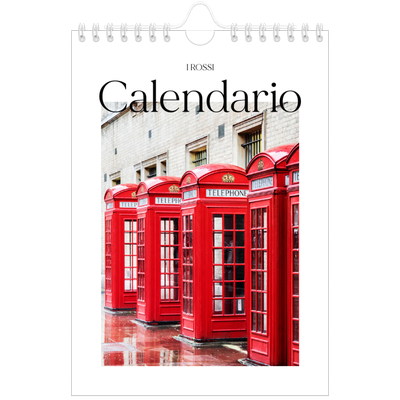 Calendario fotografico A5 — Il mio diario di viaggio [copertina]