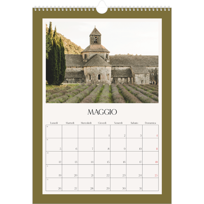 Calendario A3 verticale — Colori classici [copertina]