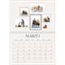Calendario A4 Doppio — Galleria fotografica a parete [Marzo]
