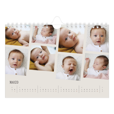 Calendario fotografico A5 — Ricordi in movimento [Marzo]