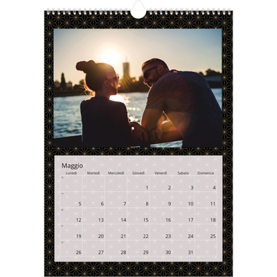 Calendario A3 verticale — Geometrico [copertina]