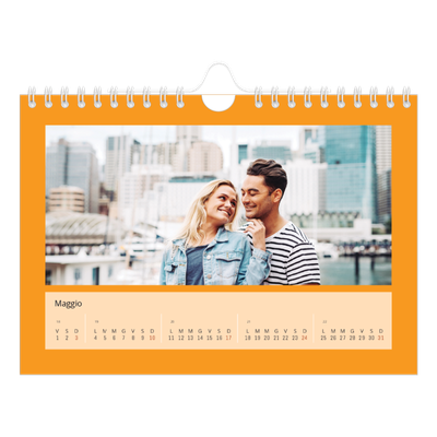 Calendario fotografico A5 — Colora il mio mondo [copertina]