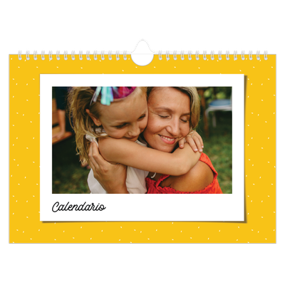 Calendario fotografico A4 — Scatti pop di colore [copertina]