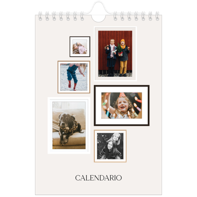 Calendario fotografico A5 — Galleria fotografica a parete [copertina]