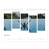 Calendario fotografico A4 — Mosaici di viaggio [Febbraio]