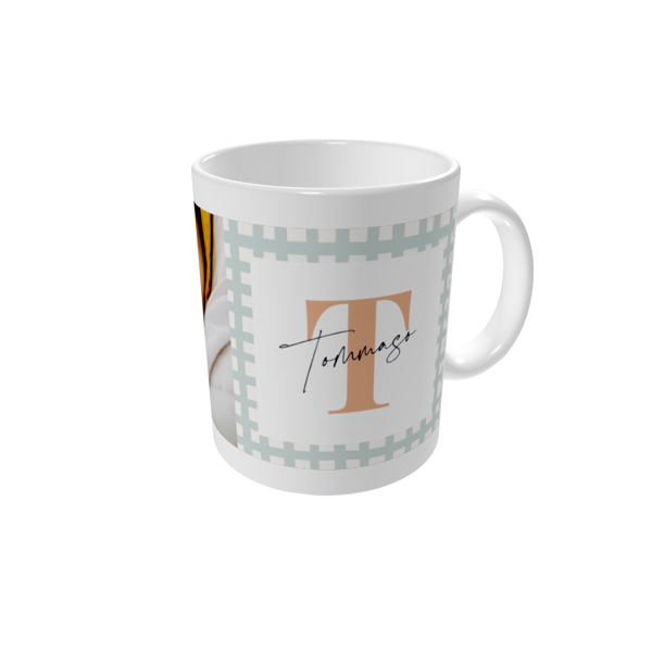 Tazze personalizzate — Iniziale patchwork