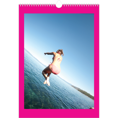 Calendario A3 verticale — Luminoso e vivace [copertina]