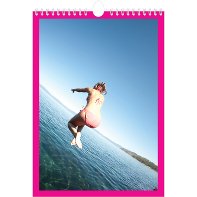 Calendario personalizzato A4 — Luminoso e vivace [copertina]