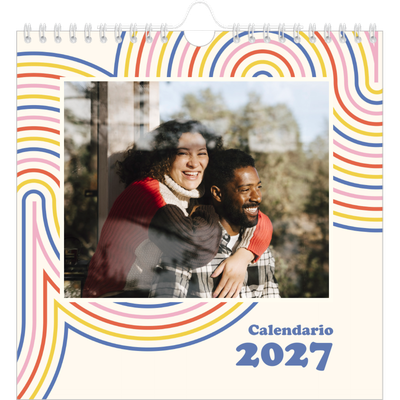 Calendari quadrati — Strisce retro [copertina]