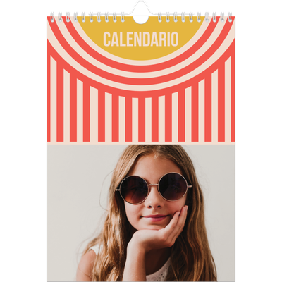 Calendario personalizzato A4 — Luminoso e bello [copertina]